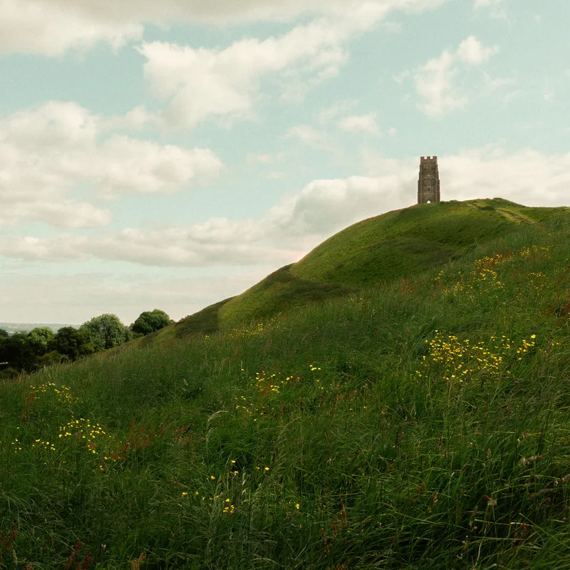 Glastonbury Tor, photographed by Antoine Schroetter